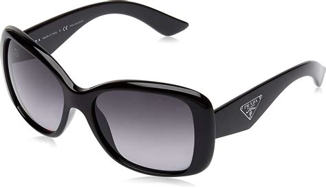 prada sunglasses spr32p|Prada Heritage PR 32PS 1AB5W1 Black Plastic Square .